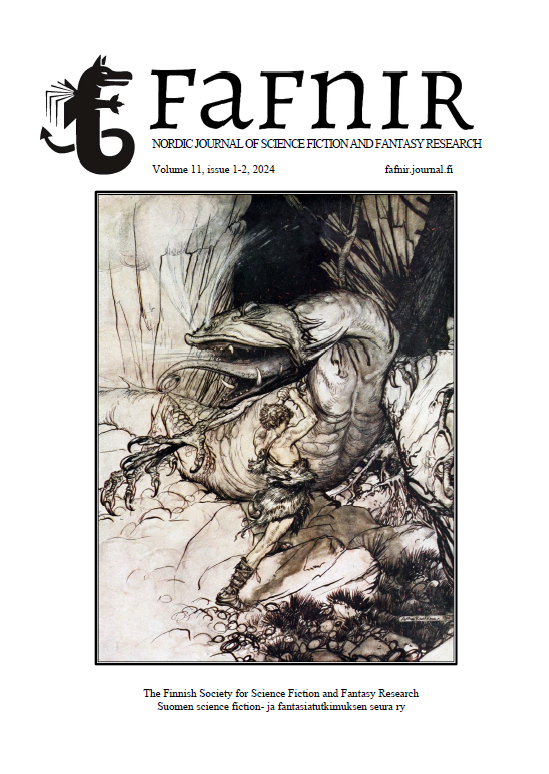 Cover of the issue with Arthur Rackham's illustration "Siegfried Kills Fafnir"